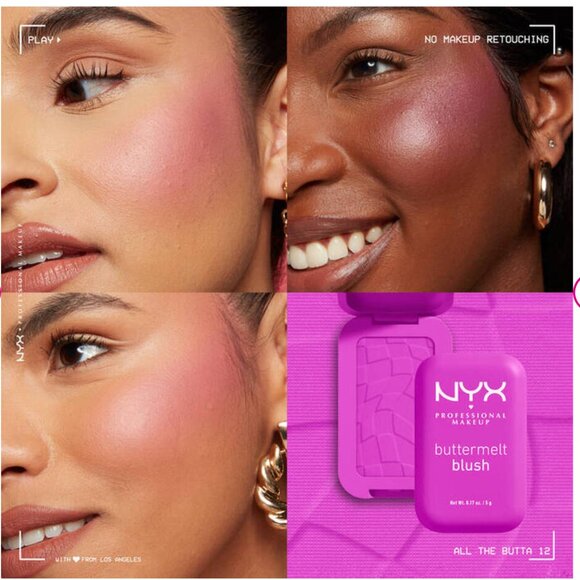 NYX | Buttermelt Blush | All The Butta - Picture 3 of 4